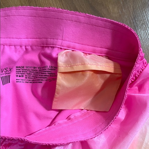 Victoria's Secret Pink and Orange Gradient Athletic Shorts - Picture 6 of 7